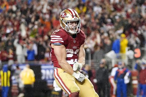 yesterday's 49ers results|Christian McCaffrey's 2nd TD rallies the 49ers to 24.